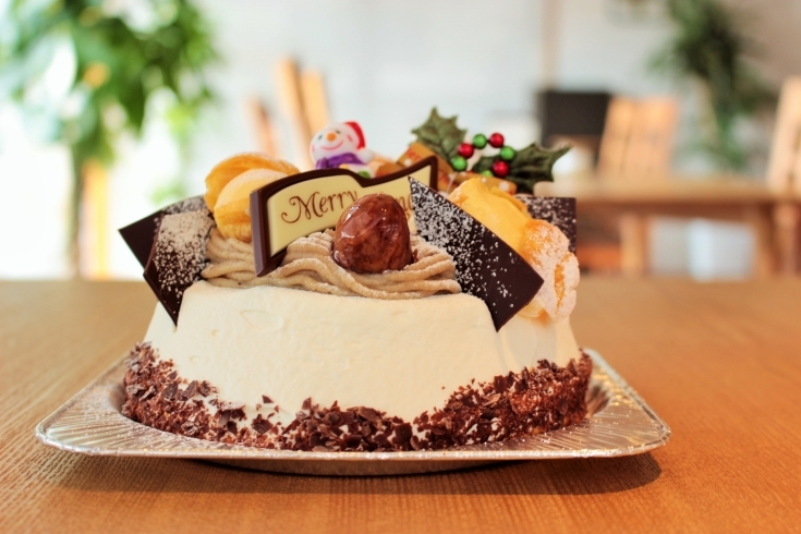 「クリスマスケーキ　ご予約承り中！」