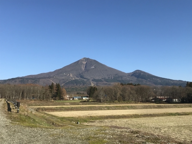 「快晴の磐梯山！」