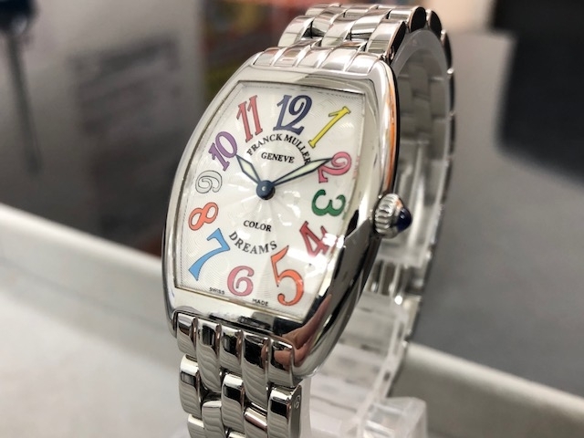 「大黒屋 質瑞江店 フランクミューラー FRANCK MULLER トノーカーベックス ドリームズ 腕時計を買取させて頂きました。　篠崎 一之江 船堀 東大島 大島」