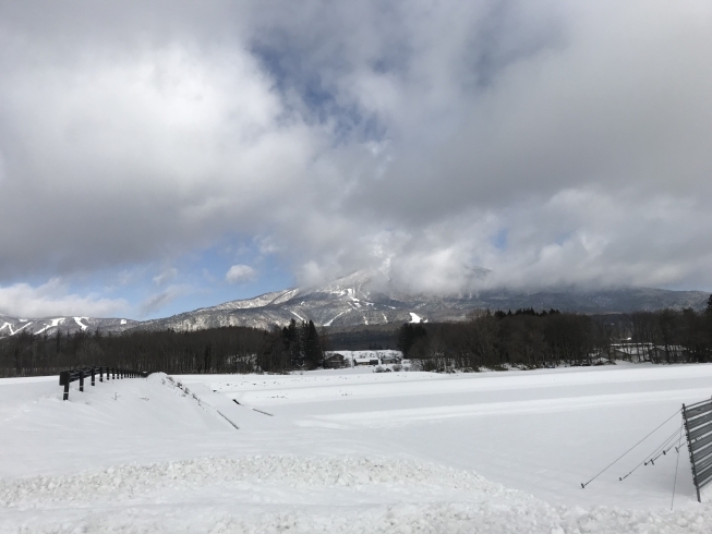 「今日の磐梯山！」