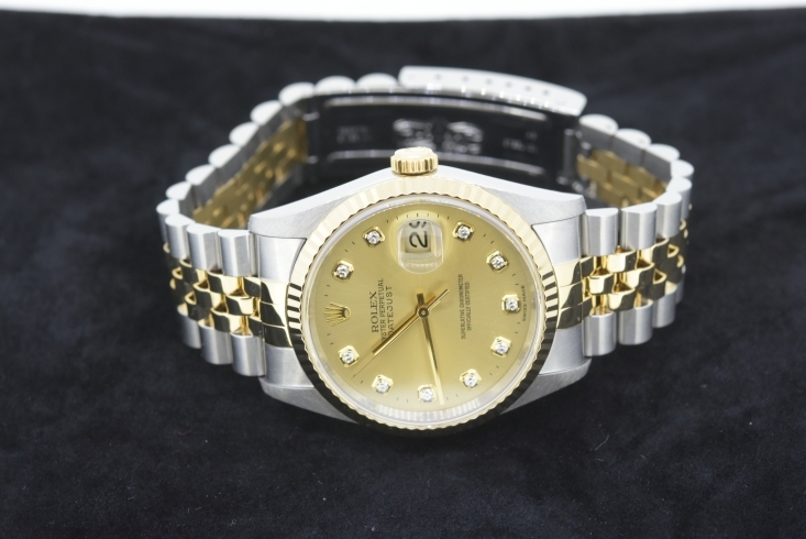 「ロレックス16233G 　買取りました。松江市　時計の買取は、蔵たけうち松江店をご利用下さい。(XZ476476)」