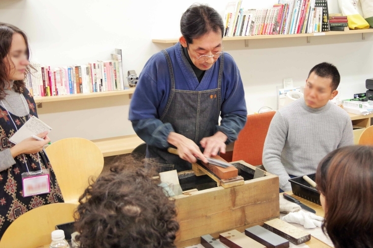 「～切るために料理がしたくなる～包丁研ぎ教室のご案内」