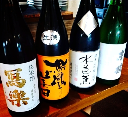 「日本酒！入荷してますよー」