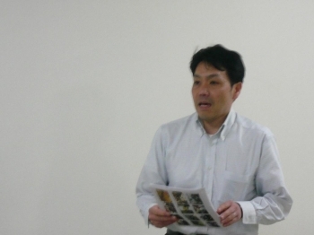 新松戸まちゼミの会、横尾事務局長より　第2回新松戸まちゼミの実施報告がありました。