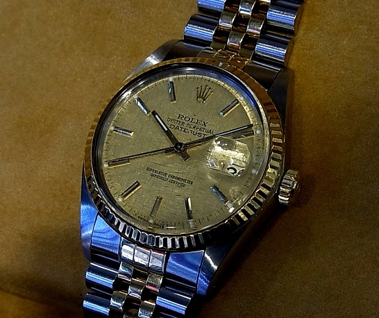 「ロレックス 16013 デイトジャスト メンズ腕時計 高価買取」