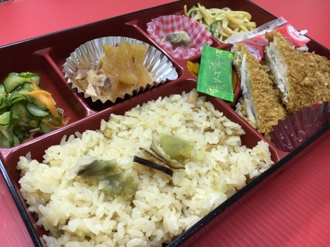 「本日の日替りお弁当♪」