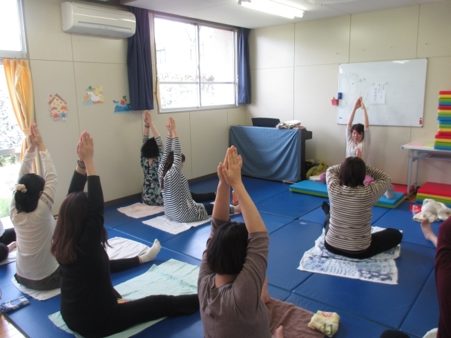 「今日は「マタニティヨガ・プレママ交流会」がありました！」