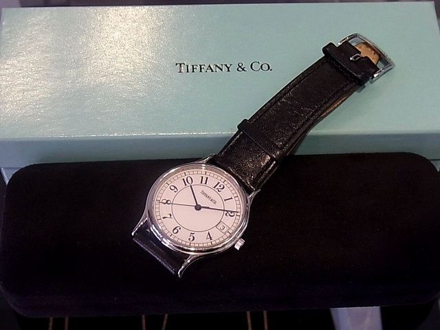「ティファニー メンズ腕時計 252-1054 QZ 高価買取 」