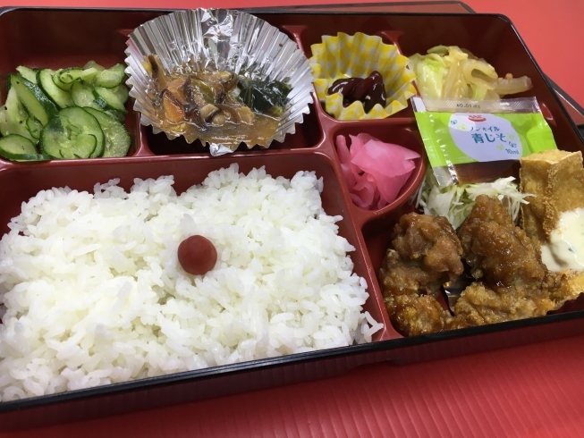 「本日の日替りお弁当♪」