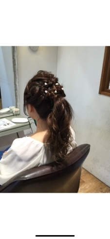 「ヘアセット」