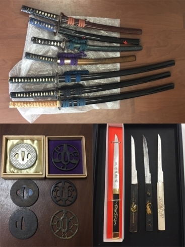 「札幌市中央区のお客様より刀剣（刀、脇差、鐔、小刀など）の高価買取をさせていただきました！」