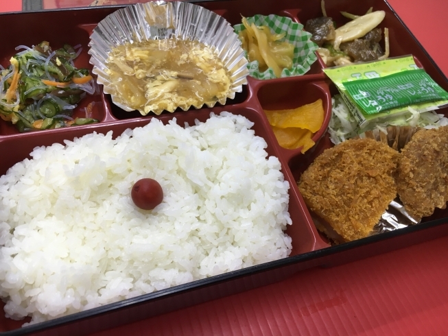 「本日の日替りお弁当♪」