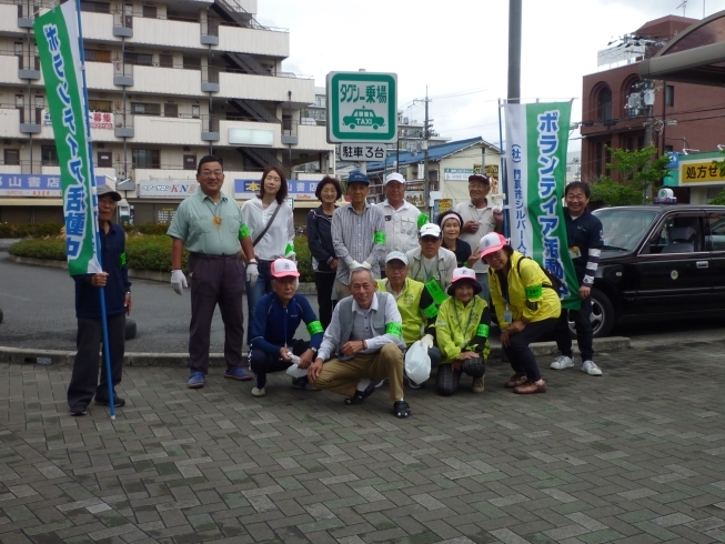 「【清掃ボランティア】活動報告６月15日（土）門真市内各駅清掃」