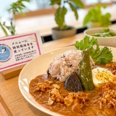 鴻巣市にぎわい交流館にこのす:特別栽培米を使ったメニューが食べられるお店