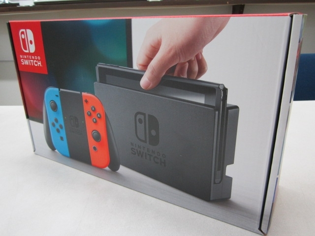 「[伊丹市 ゲーム買取] ニンテンドースイッチ本体のお買取りです。おたからやJR伊丹。」