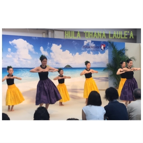 「7/22　銀座松屋　Feel Hawaii in Ginza」