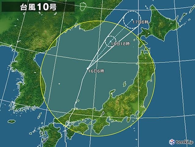 「本当に台風が来たのでしょうか？(^◇^;)」