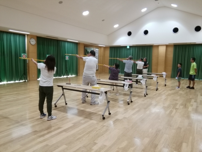 「高松コミュニティセンターにおいてスポーツ吹き矢体験開催❗」