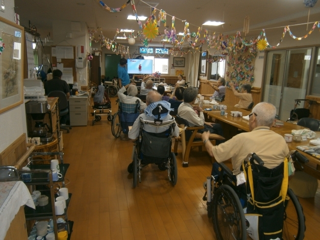 「ナイターの日　　　交野市　デイサービス　老人ホーム　小林診療所」