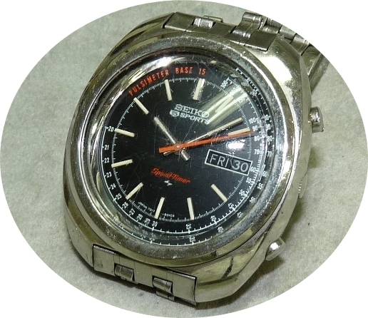 「《SEIKO 5 Sports Speed Timer》」