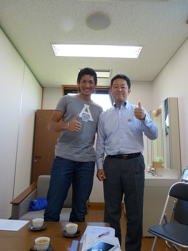 鈴木市長と小澤さんのツーショット！