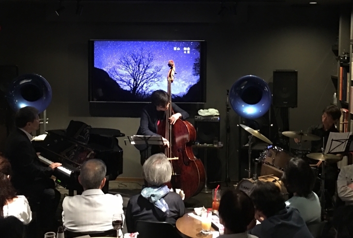 「“小野孝司トリオ JAZZ LIVE” へのご来場ありがとうございました。本日も20:00より営業いたします！」