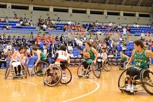 「『車いすバスケットボール国際強化試合と競技体験会（浦安市）』」