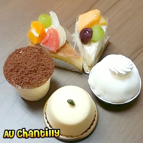 「Au Chantillyのチーズケーキ☆」