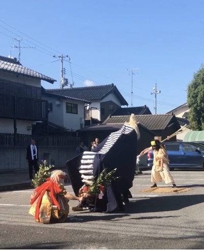 「つつがなく神事が終わりました」