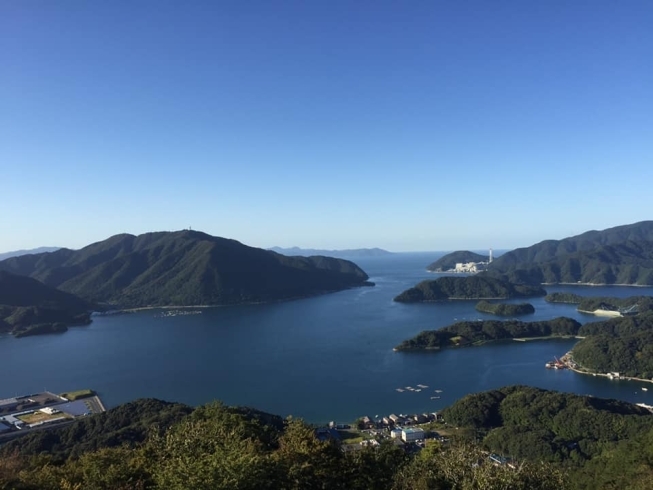 「五老ヶ岳からの景色」