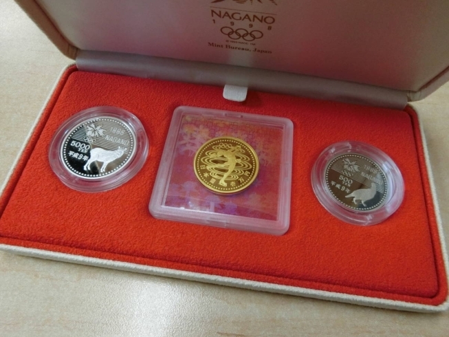 「長野オリンピック記念・プルーフ貨幣お買取り致しました。買取専門店大吉　佐世保店！」