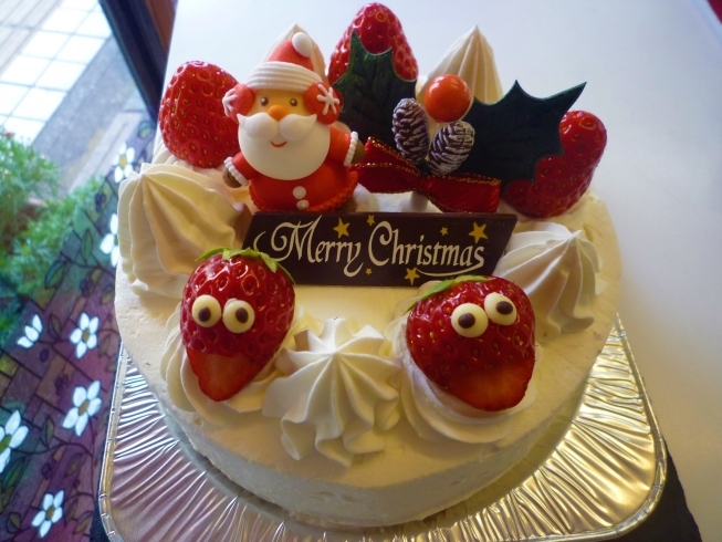 5号(15センチ)3,132円「クリスマスケーキ～伊奈町のケーキ屋シャンティ洋菓子店～」