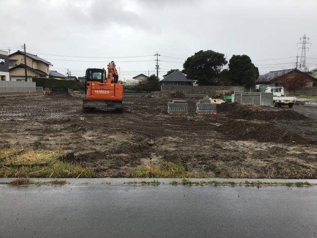 高岡町造成工事進捗状況11/25「高岡町造成工事進捗状況です！！」