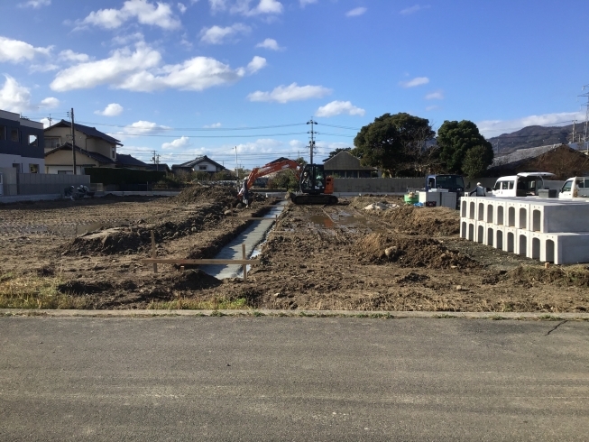 高岡町造成工事進捗状況12/3「高岡町造成工事進捗状況です！！」