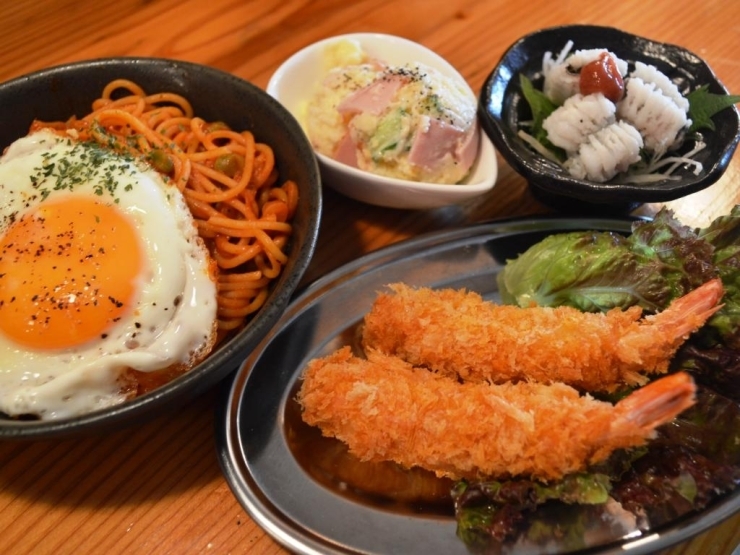 驚き！焼きスパ200円！おいしくお手頃な値段で楽しめるお料理！