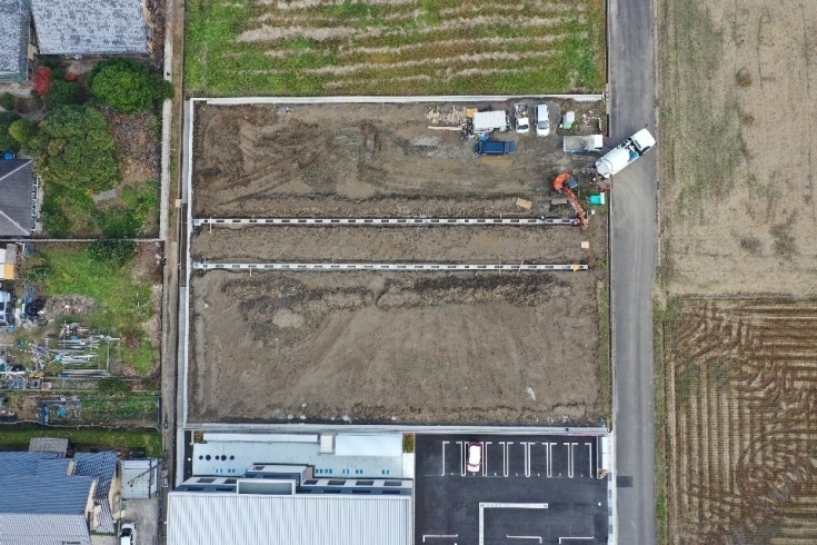 高岡町造成工事進捗状況12/10「高岡町造成工事進捗状況です！！」