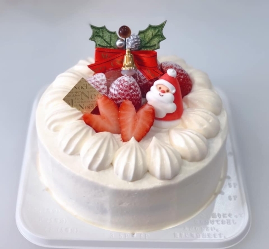 いちごのケーキ5号（15ｃｍ）3780円（税込）「クリスマスケーキ予約受付中♫」