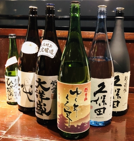 「新潟のおすすめの日本酒取り揃えてます！！」