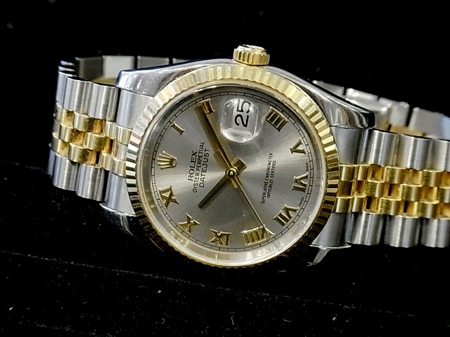 「ロレックス 116233 デイトジャスト YG×SS ローマン メンズ腕時計 高価買取 千葉 稲毛」