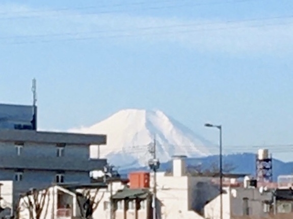富士山「そこじゃなくて… 」