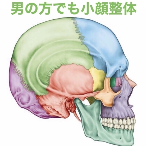 「男性の方でも小顔整体(矯正)、八王子」