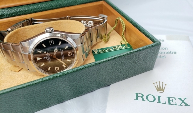 ロレックス　エクスプローラーⅠ「ROLEX ロレックス エクスプローラーⅠ　お買取りです。買取専門　おたからや　大神宮下駅本店　船橋　津田沼　千葉」