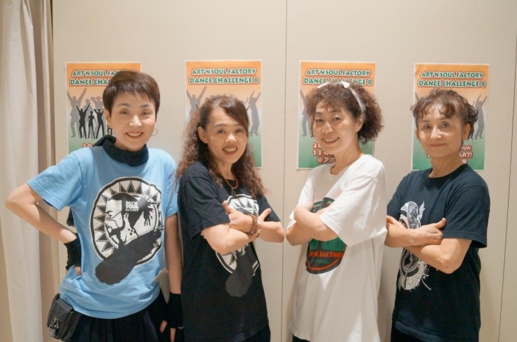 写真左から　藤田悦子さん、合林吉子さん、木村悦子さん、佐藤典子さん