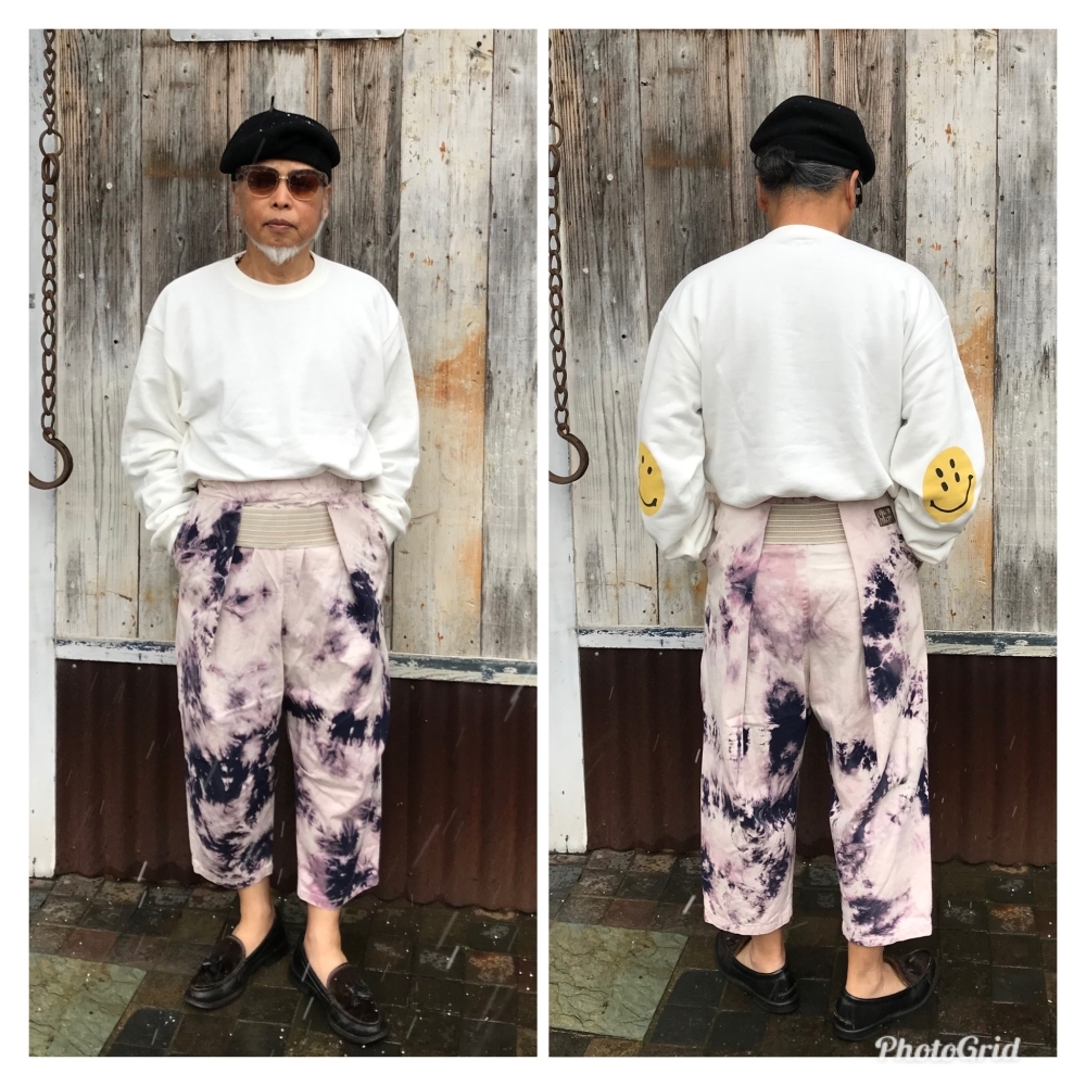 メール便可/取り寄せ KAPITAL シモキタパンツASHBURY DYED 3 | www