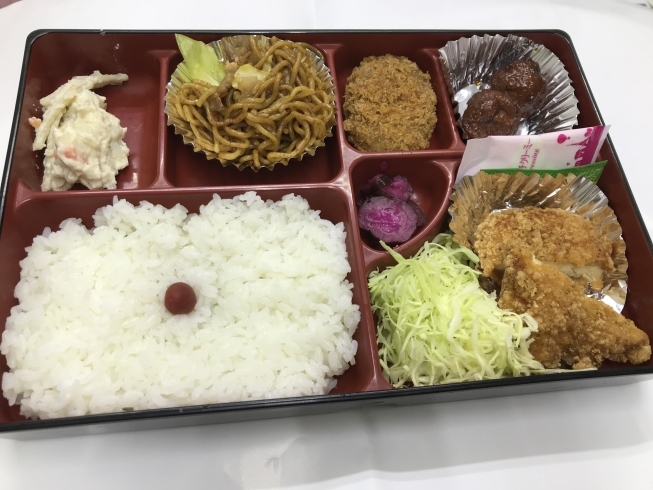 「本日の日替わりお弁当♪」