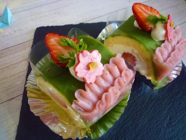 「桜のケーキ～伊奈町のケーキ屋シャンティ洋菓子店～」