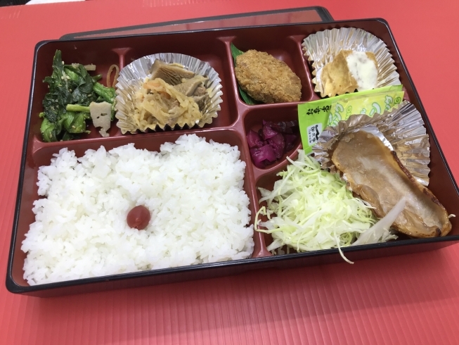 「本日の日替わりお弁当♪」