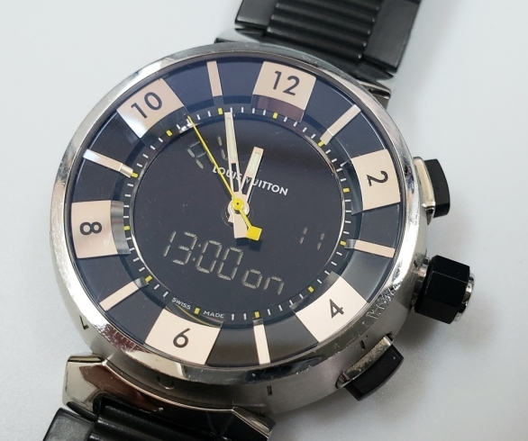 ルイヴィトン　タンブール　Q118F「ルイヴィトン　タンブール　メンズ腕時計　お買取りです。買取専門　おたからや　大神宮下駅本店　船橋　津田沼　千葉」