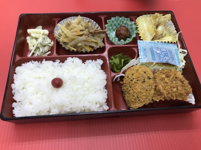 「本日の日替わりお弁当♪」