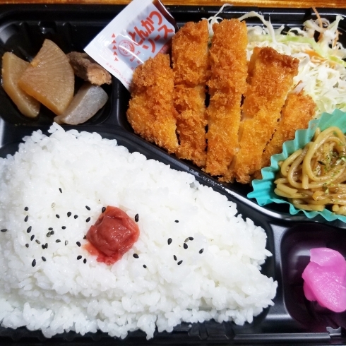 「本日の日替わり★チキンカツ弁当が500円！」